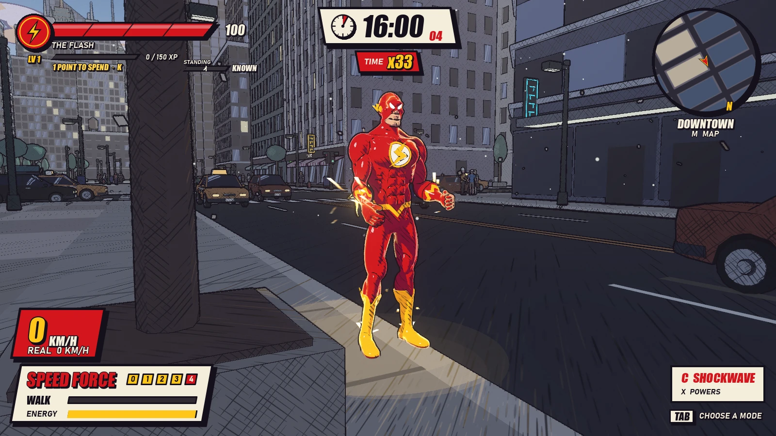 Speedster: Standing Still